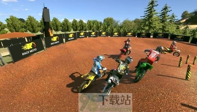 越野摩托车(MX Bikes - Dirt Bike Game)手机版截图1