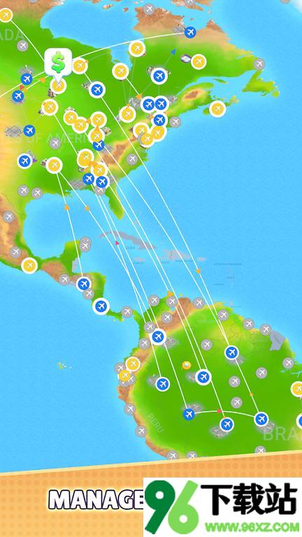 飞行连接旅游世界(Fly Connect: Explore the World)手机版截图1
